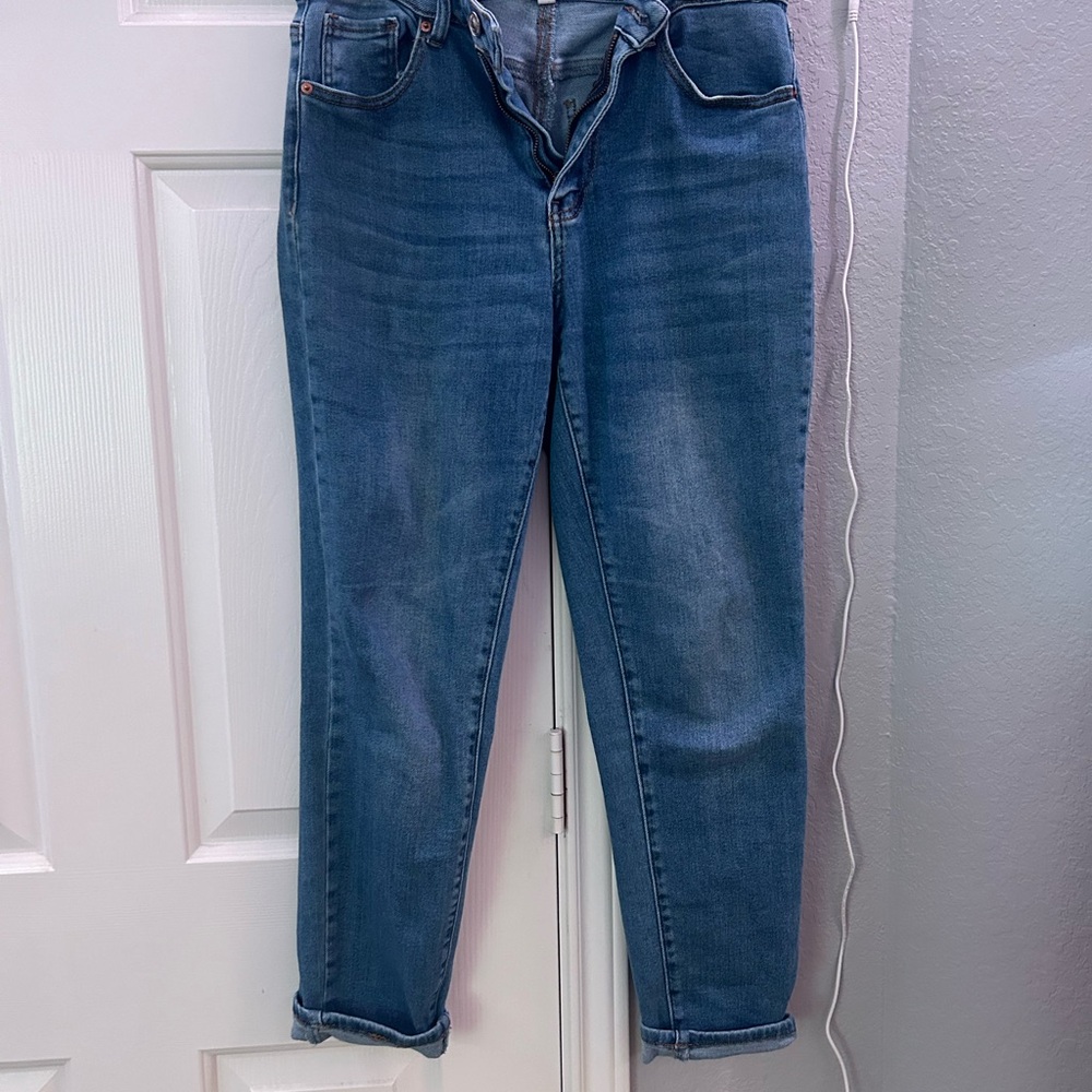 Classic Blue Straight Leg Women's Jeans